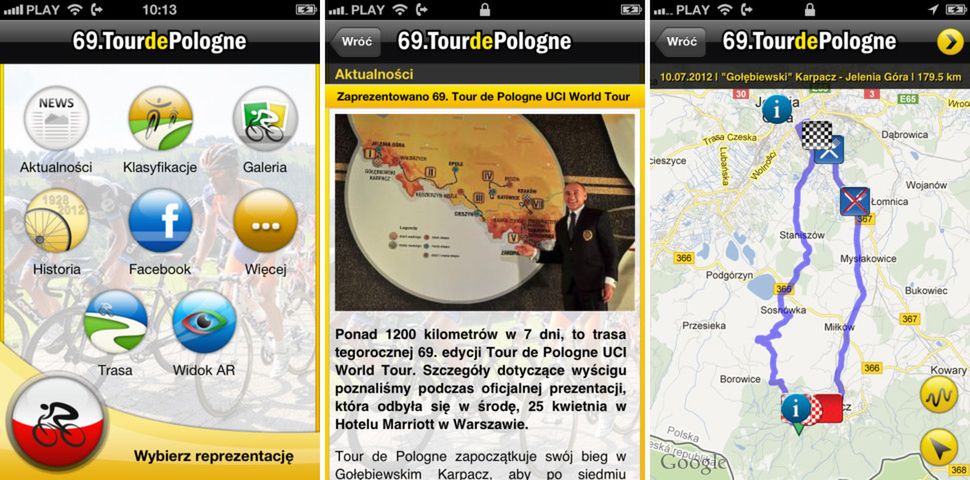 69.Tour de Pologne na twoim smartfonie 2