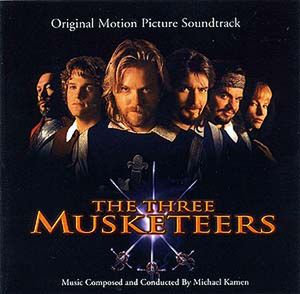 Okładka albumu O.S.T. The Three Musketeers wykonawcy Bryan Adams & Rod Stewart & Sting