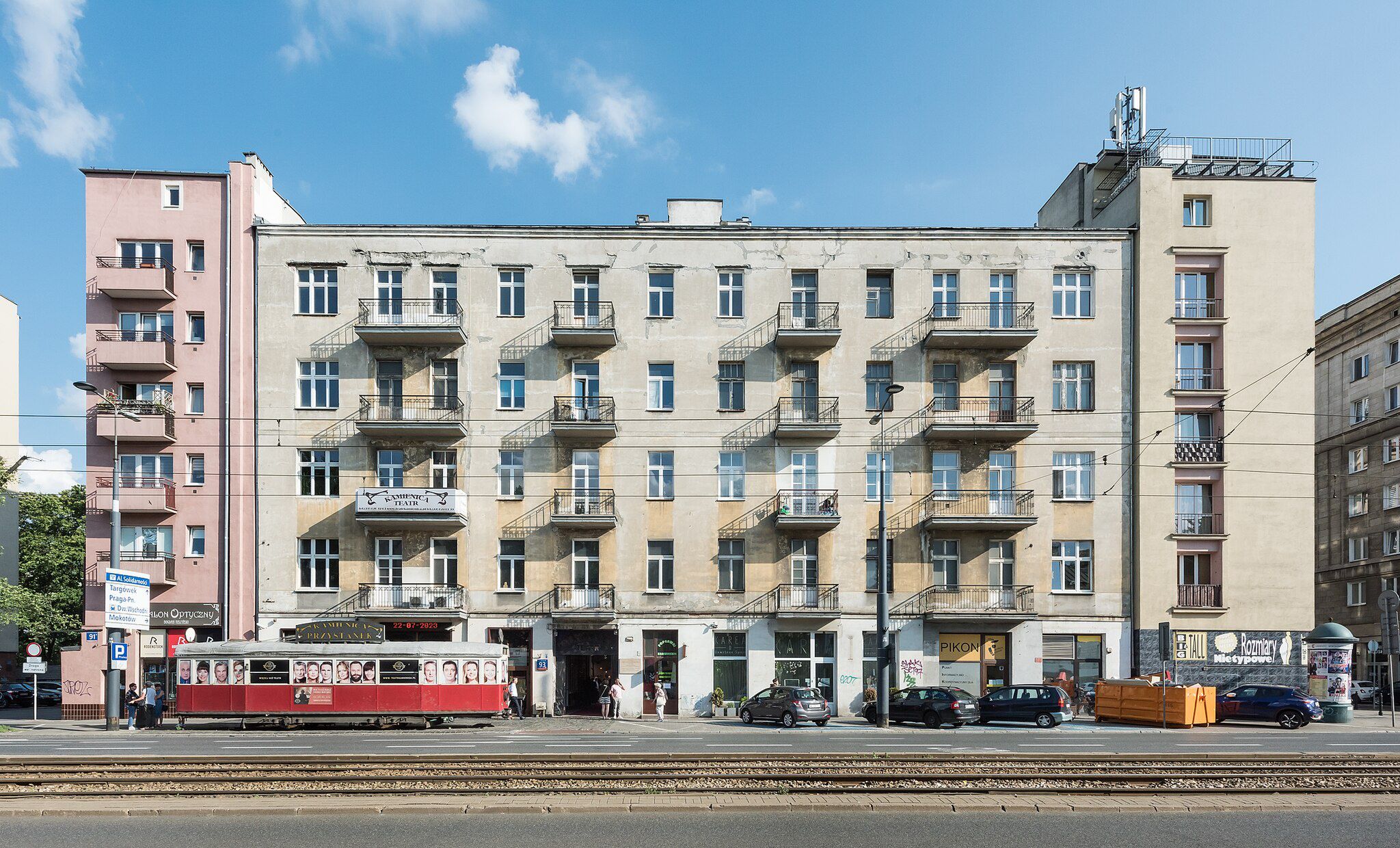 Budynek, w którym mieści się Teatr Kamienica