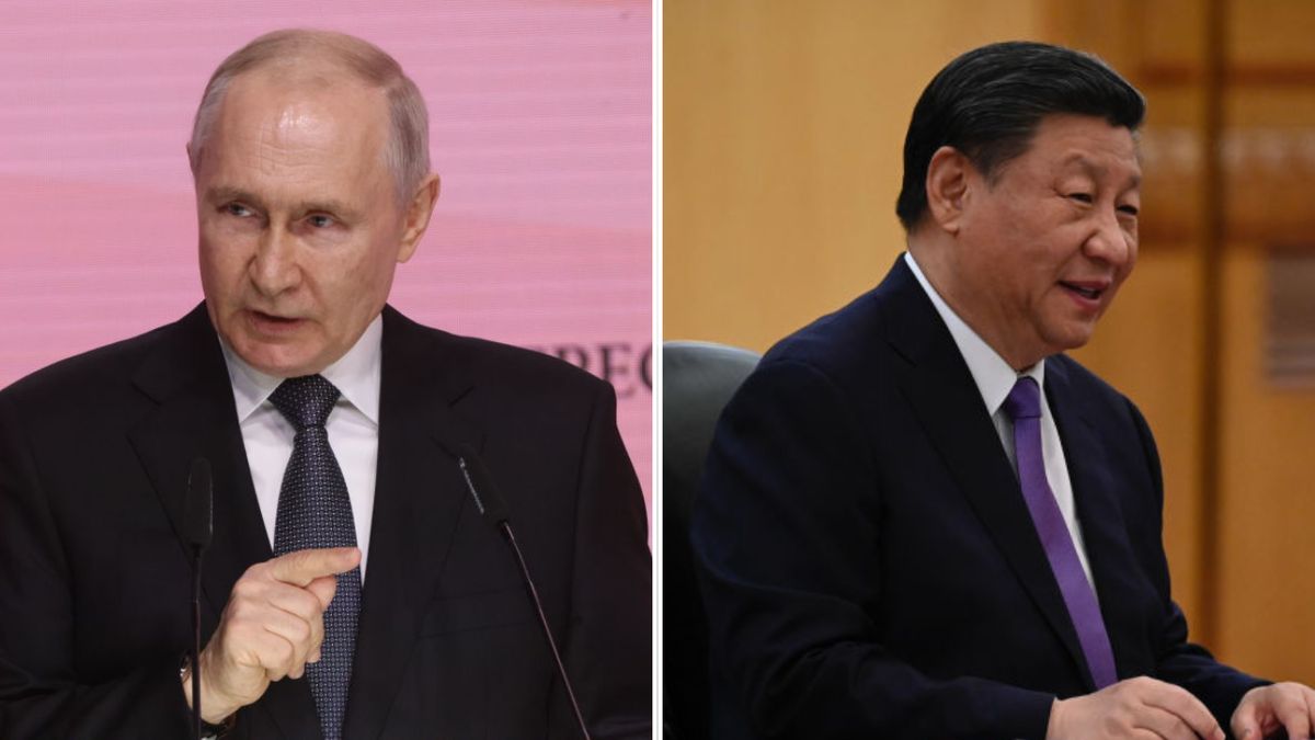Władimir Putin i Xi Jinping