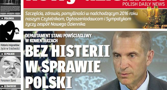 Polonijny „Nowy Dziennik” zmienia się w tygodnik z powodu malejącej sprzedaży