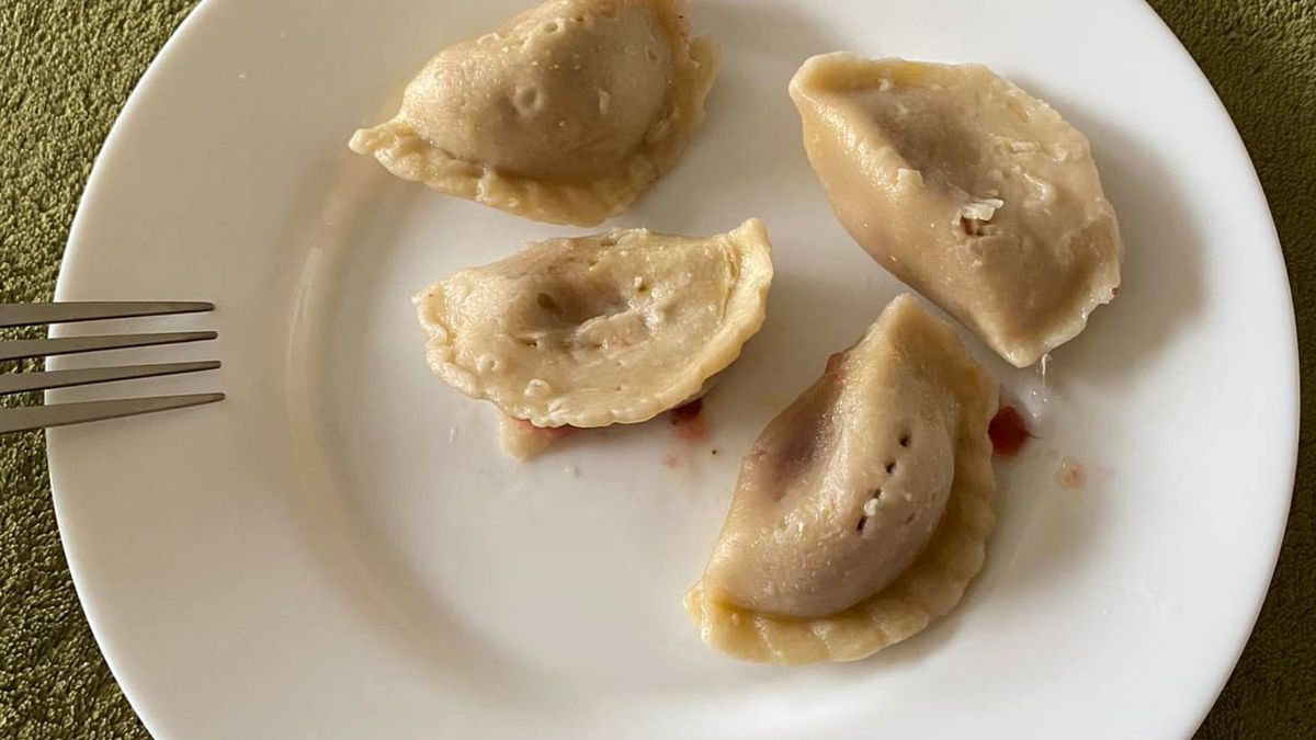 Pokazała zdjęcie talerza. "Dieta wegetariańska"