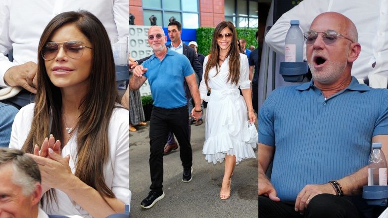 Jeff Bezos i Lauren Sánchez KIBICUJĄ podczas US Open