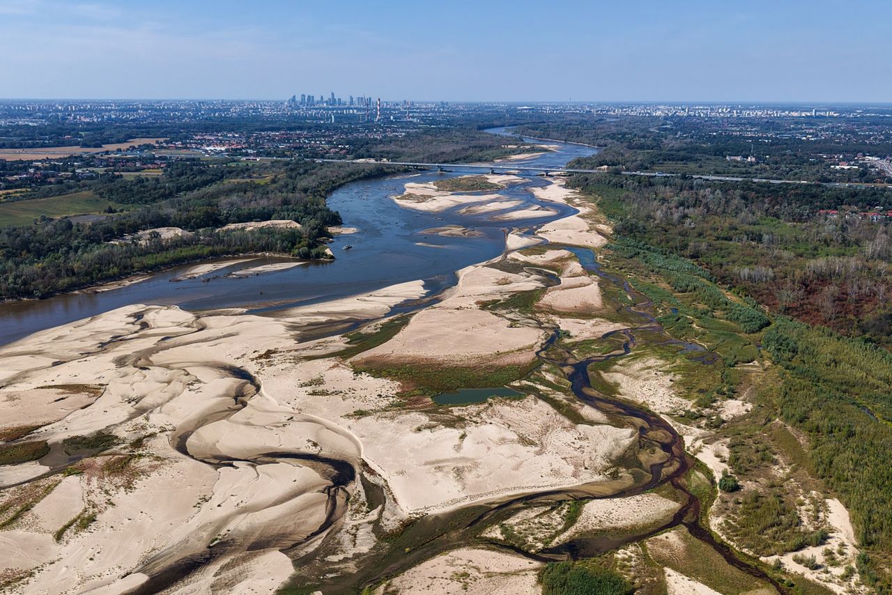 Zaledwie 6 centymetrów. Dramatyczna sytuacja na Wiśle