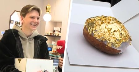 Kupili złotego pączka. Najdroższy i jedyny taki w Polsce. "Warto było"