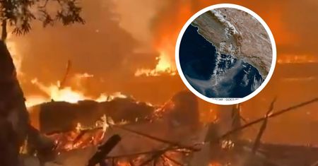 Niósł miłość, teraz pali domy. "Diabelski wiatr" rozsiewa pożar w Hollywood