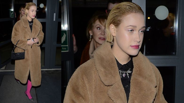 Beata Ścibakówna i Helena Englert na premierze spektaklu "Gra"