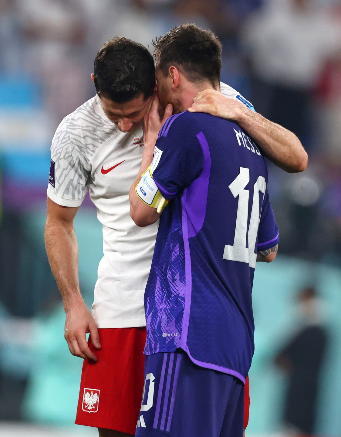 Robert Lewandowski i Lionel Messi