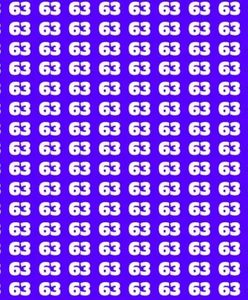 Znajdź liczbę 93. Niewielu zrobi to w mniej niż 13 sekund