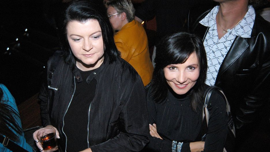 Katarzyna Kanclerz i Magda Femme na Eska Party 2004
