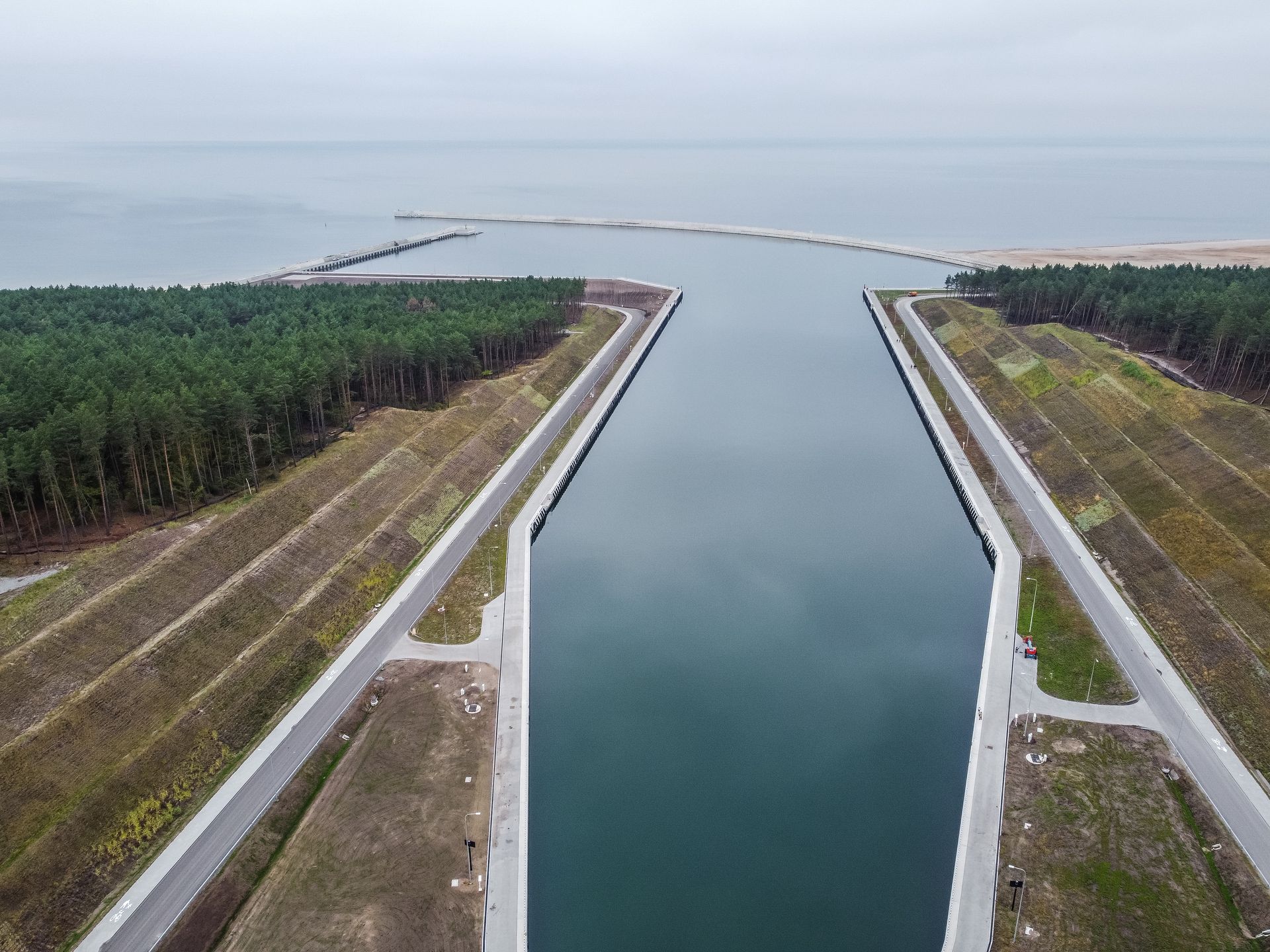 Kanał widziany z góry