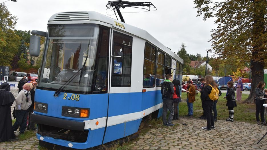 Tramwaj-kawiarnia we Wrocławiu