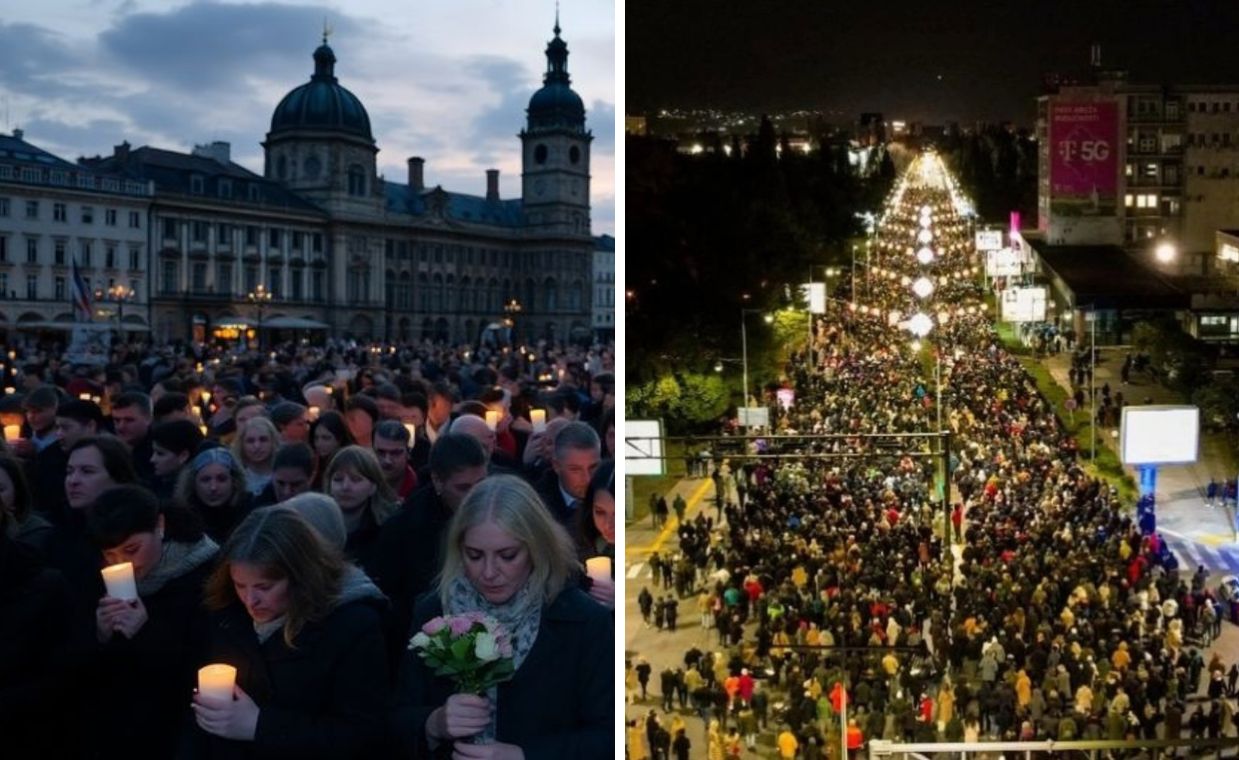 Działo się w nocy. Protesty w Czarnogórze. Znów wyszli na ulice