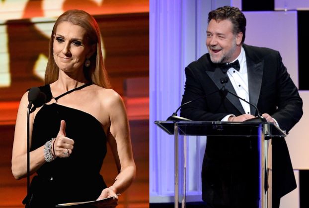 Celine Dion i Russell Crowe SĄ PARĄ?! "Spotykają się po kryjomu"