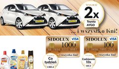 Wielka loteria Sidolux i Perlux, do wygrania samochody Toyota
