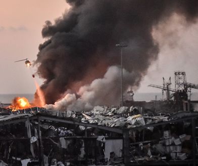 Syk nieba, huk gromu, płacz Bejrutu