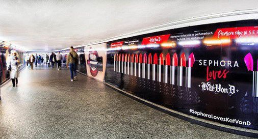 Sephora promuje kosmetyki Kat Von D Beauty