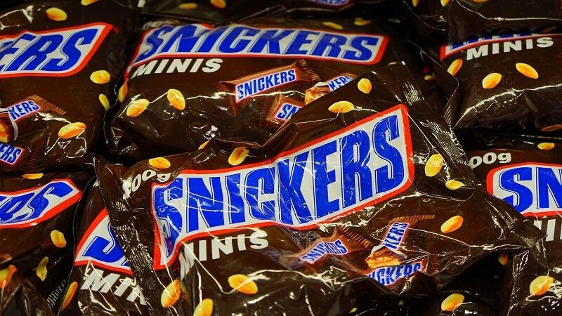 snickers słodycze baton