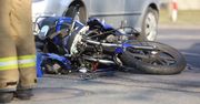 Piotrków Trybunalski: Zderzenie motoru i osobówki. Były utrudnienia
