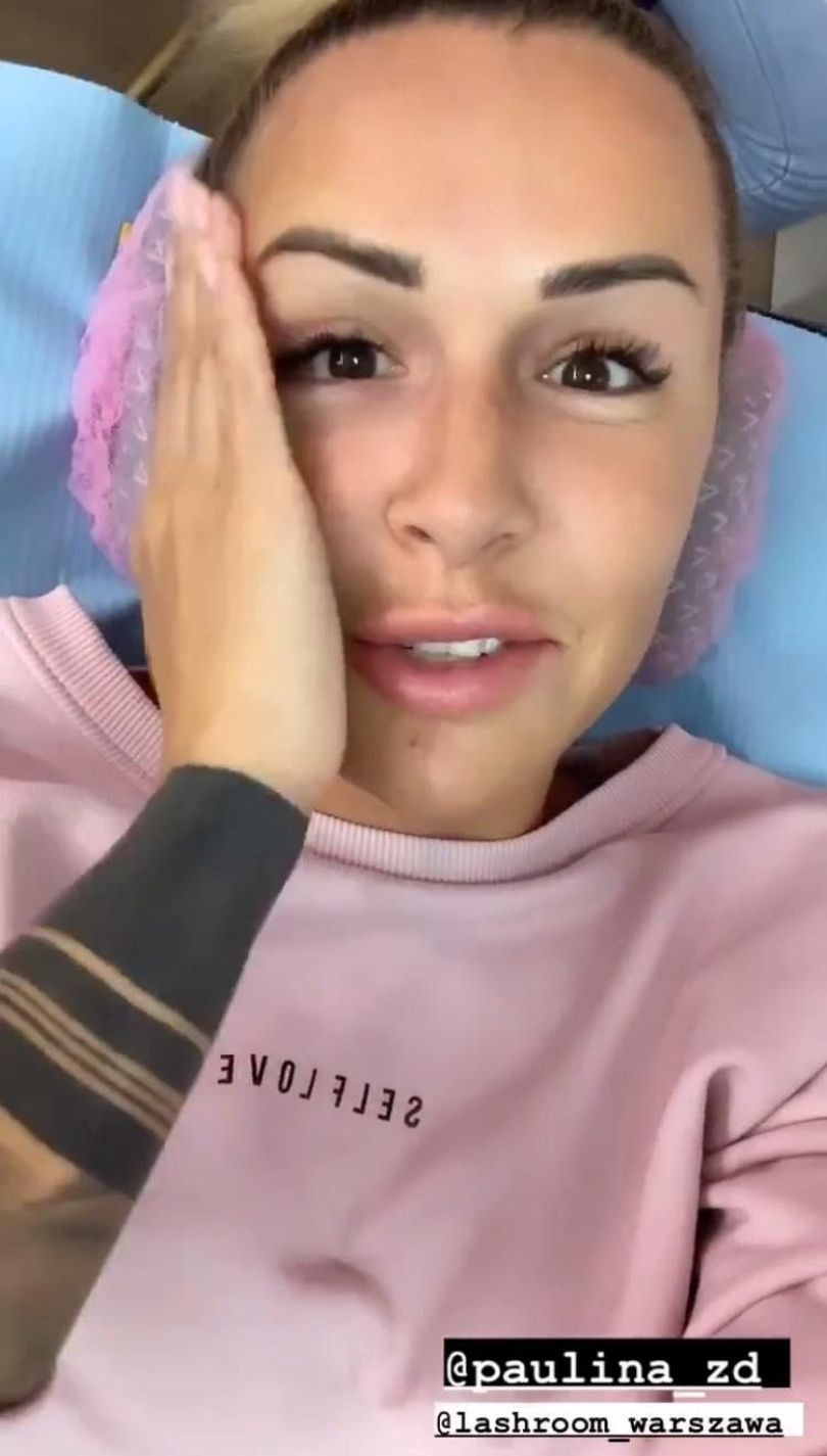 Blanka Lipińska zdjęła sztuczne rzęsy