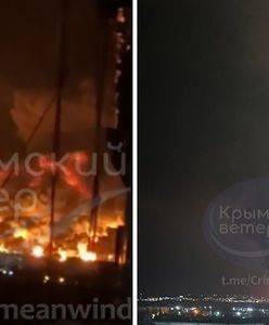 Płonie skład ropy na Krymie. Kolejne uderzenie Ukraińców