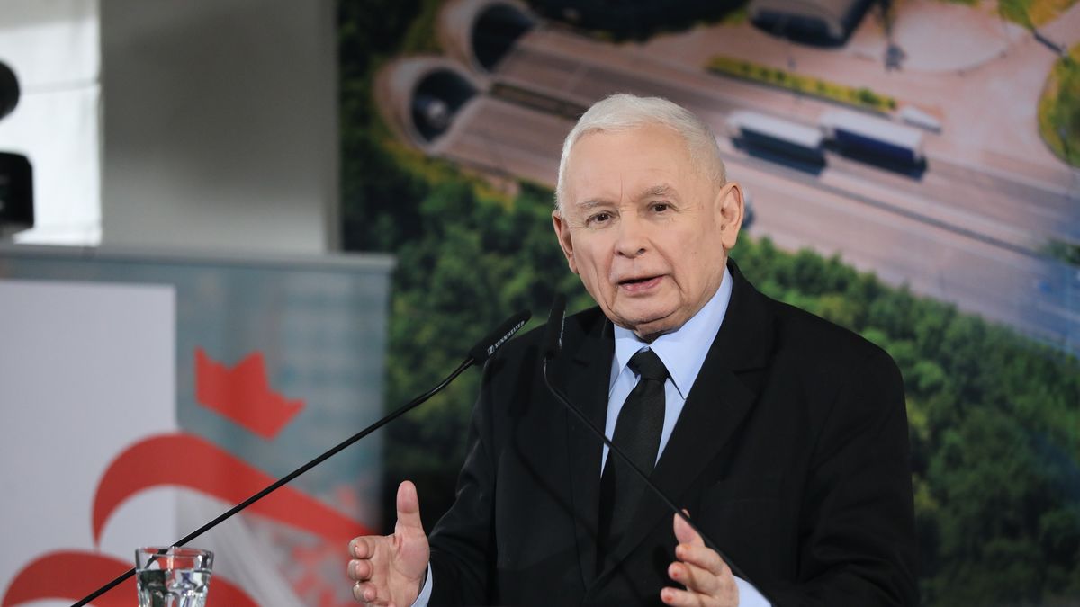  Prezes PiS Jarosław Kaczyński
