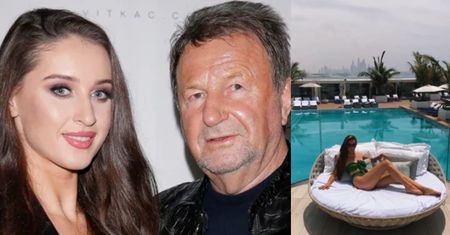 Ukochana miliardera Patrycja Tuchlińska "aktualizuje się" nad basenem w Dubaju (FOTO)