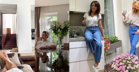 Tak mieszka Anna Kalczyńska: stylowe meble, taras i mnóstwo zieleni (ZDJĘCIA)
