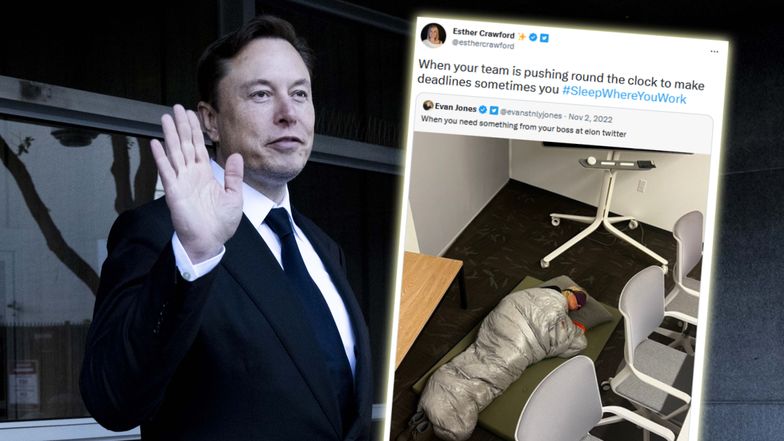 Spała na podłodze w biurze. Elon Musk i tak ją zwolnił