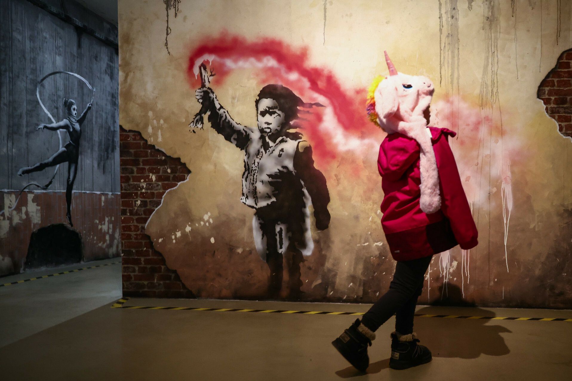 Wystawa dzieł Banksy'ego w Krakowie