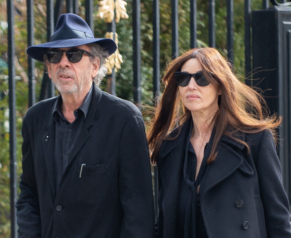 Tim Burton i Monica Bellucci w Madrycie