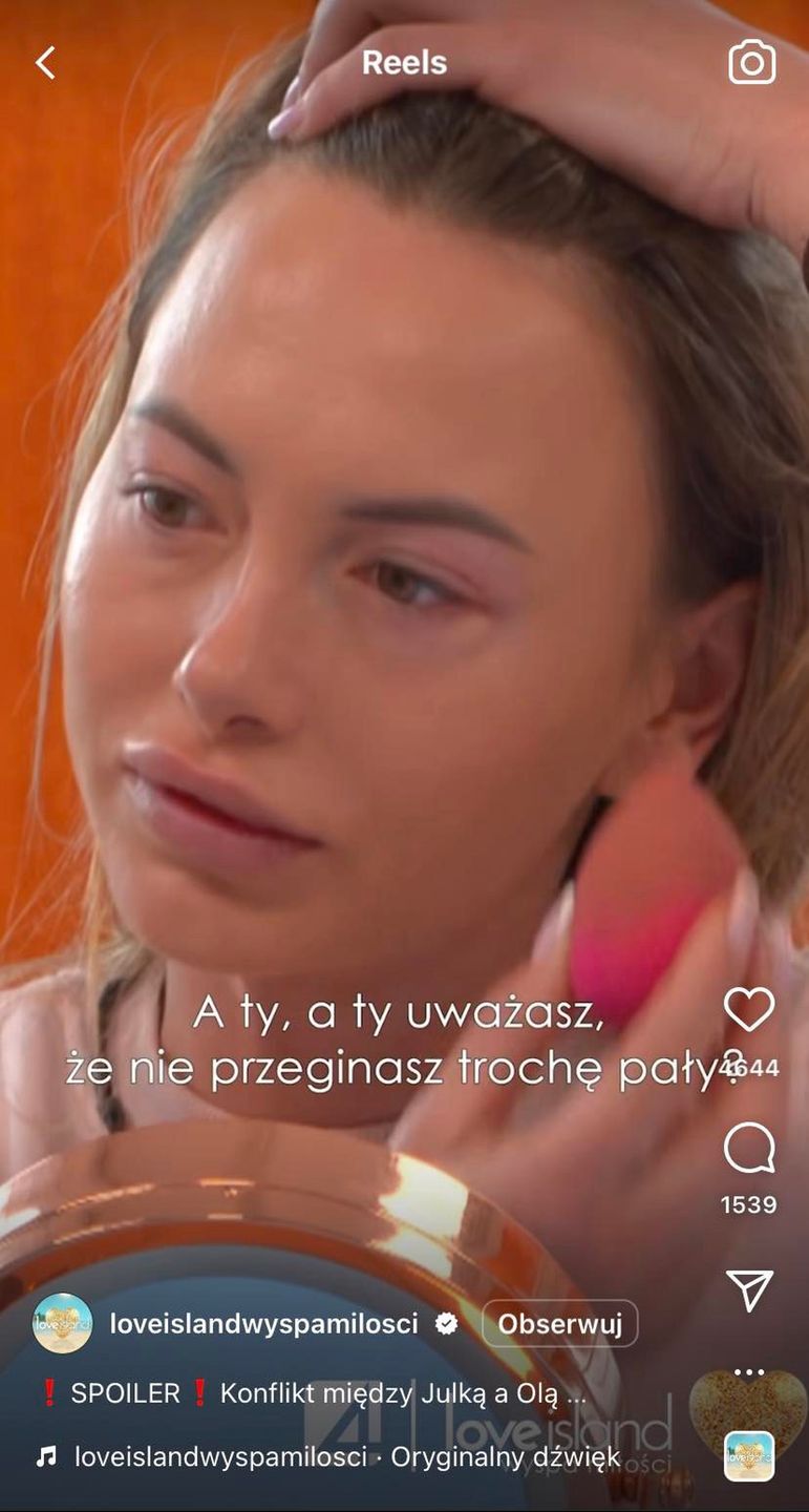 Konflikt w "Love Island"