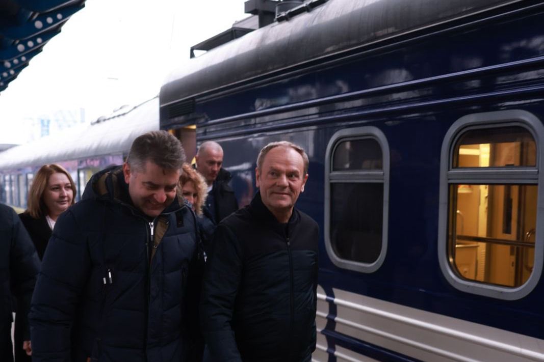 Tusk rozpoczął wizytę w Kijowie