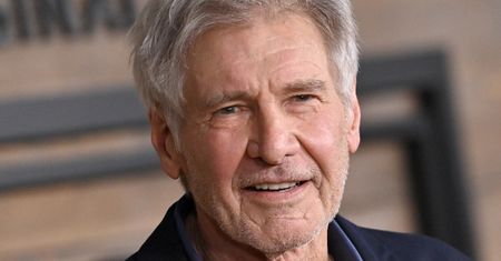 80-letni Harrison Ford obcałowuje młodszą o 22 lata Calistę Flockhart na after party. Słodko? (ZDJĘCIA)