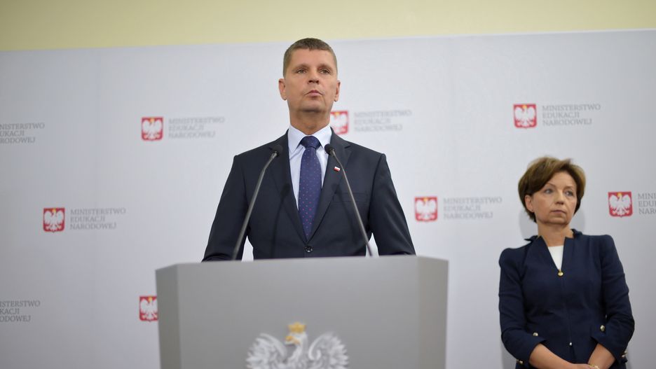 Minister edukacji narodowej Dariusz Piontkowski