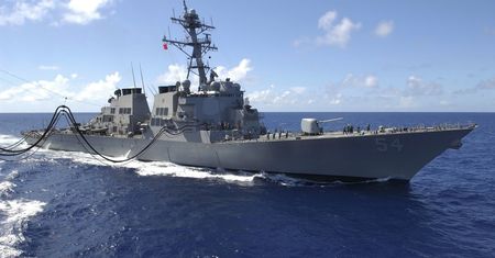 Okręt USA w Cieśninie Tajwańskiej. Chiny oskarżają o prowokację