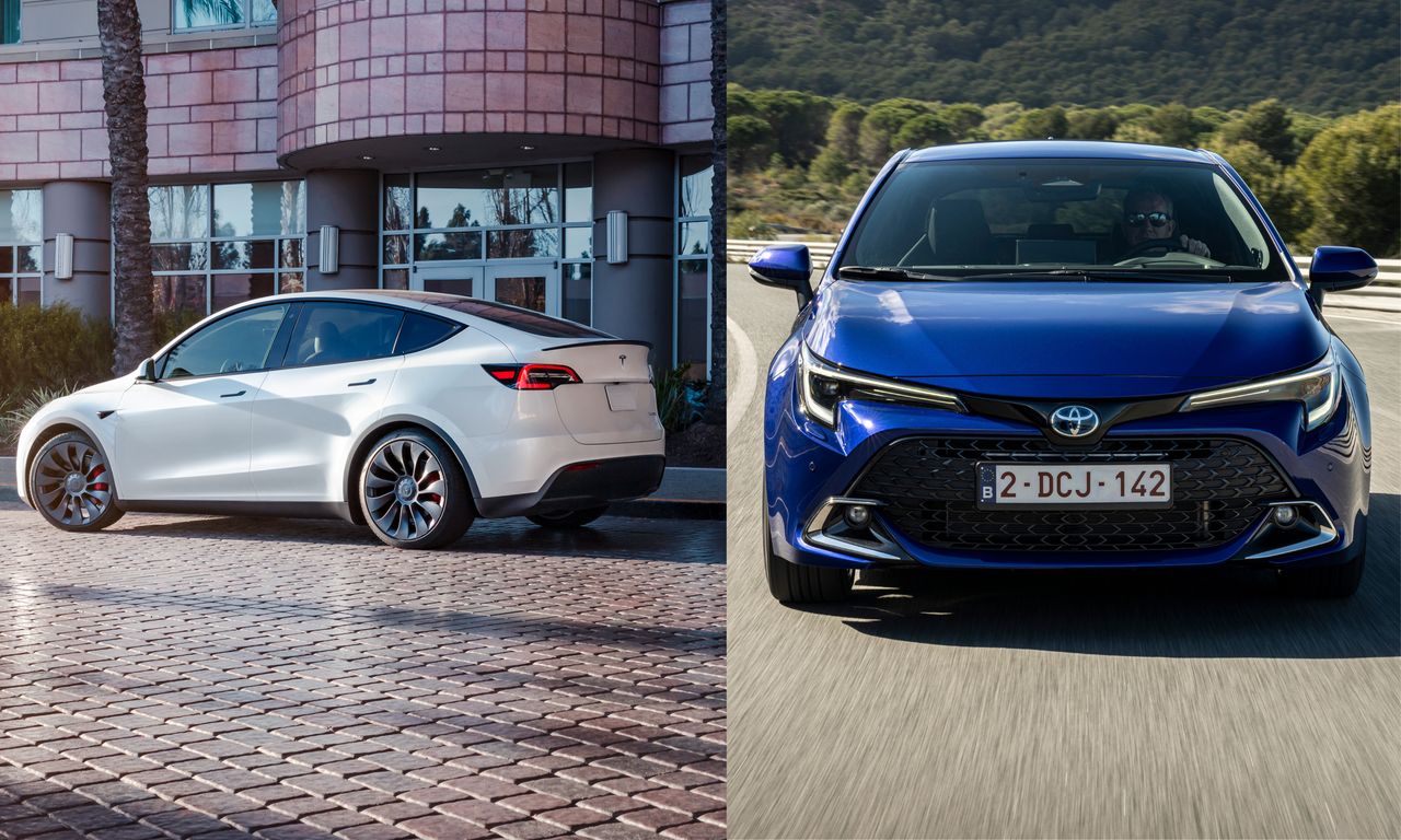 Tesla Model Y i Toyota Corolla wyrywają sobie z rąk tytuł bestsellera 2023