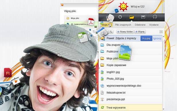 GG uruchamia własnego Dropboksa - dysk internetowy zintegrowany z komunikatorem