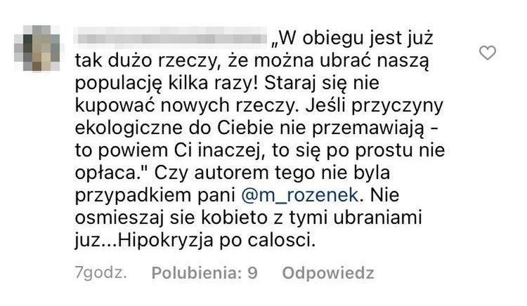 Fani Małgorzaty Rozenek zaskoczeni cenami jej kolekcji