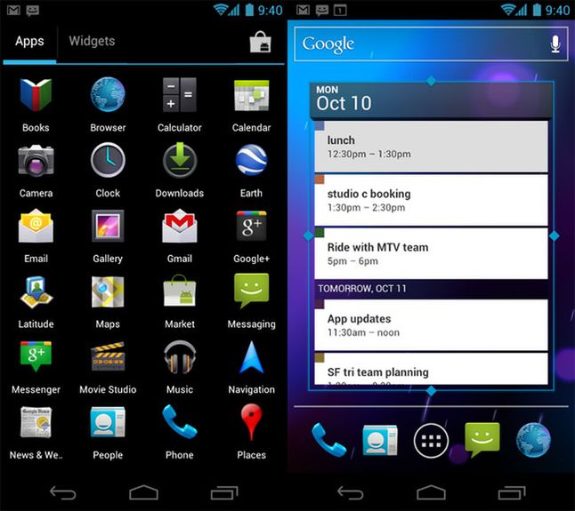 Android Ice Cream Sandwich