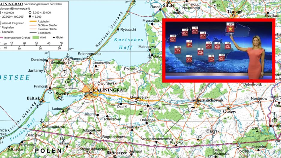 Pogoda w "czeskim Kaliningradzie"