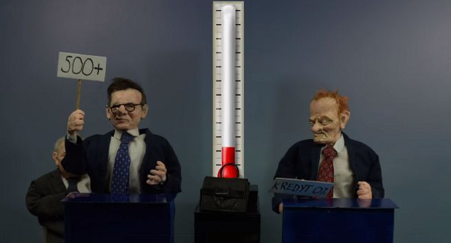 Konfederacja w nowym spocie uderza w Morawieckiego i Tuska. Autorką klipu Barbara Piela, twórczyni atakujących WOŚP animacji w TVP Info