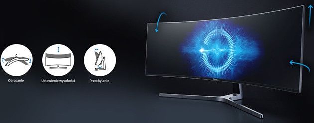 Samsung CHG90 ustawienia