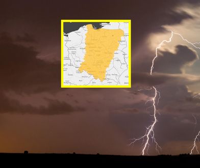 Ostrzeżenia IMGW dla wielu regionów. Burze i ulewy w Polsce