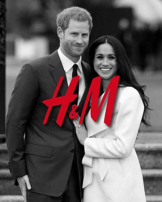 Meghan Markle i książę Harry w fanowskiej kampanii H&amp;M