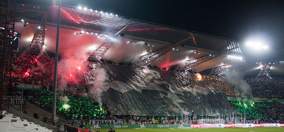 Gigapanorama ze stadionu Legii