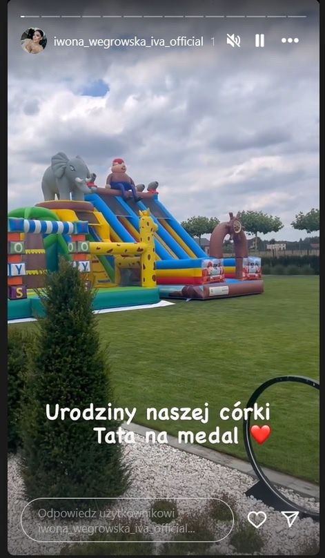 Urodziny córki Iwony Węgrowskiej 