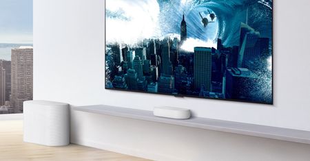 LG Eclair: ultra-kompaktowy soundbar 3.1.2 z Dolby Atmos. Ma zaledwie 30 cm długości