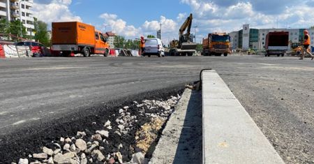 Warszawa. Porządki wokół nowej stacji metra. Będzie zmiana ruchu na Bemowie