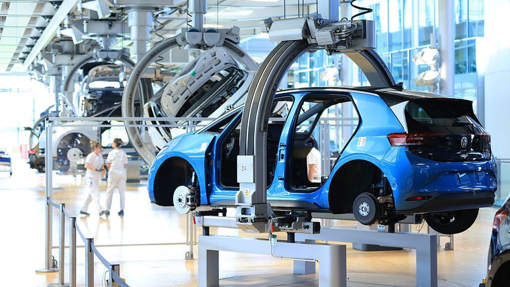 Inside The Volkswagen AG VW ID.3 Automobile Factory
Bloomberg
vehicles, emea, manufacture, transportation and logistics, european, fabrication, vehicle, german, business news, city transport, autos, e.u., eu, automotive, cars, automobiles, automobile, automotive industry, auto, industries, transport, euro members